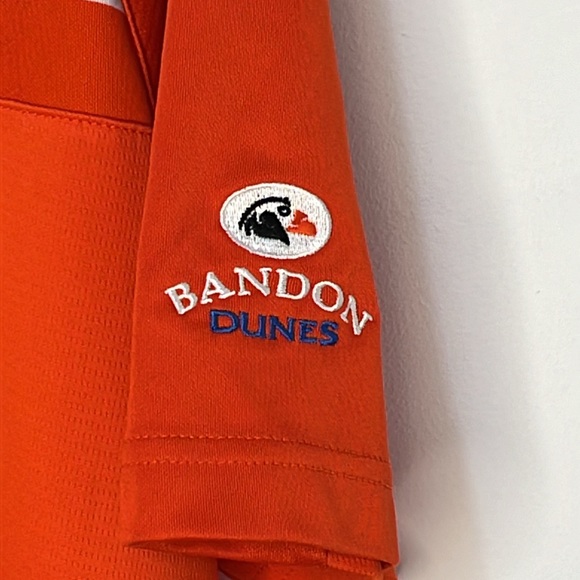 Under Armor Heat Gear Loose men’s large polo golf shirt Brandon Dunes logo - Picture 2 of 11